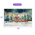 thumbnail image 5 of Merry Christmas Santa Reindeer Antlers Cocker Spaniel Sleigh Xmas Winter Holiday Doormat Cockers Dog Lover Gifts Indoor Outdoor Welcome Mat - 00023, 5 of 5
