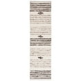 thumbnail image 3 of SAFAVIEH Natura Kyle Striped Area Rug, Black/Ivory, 5' x 8', 3 of 5