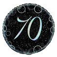 thumbnail image 1 of Unique Party Glitz 70th Foil Balloon, 1 of 1