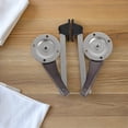 thumbnail image 4 of TABLZONE 2PCS Cabinet Door Buffer Damper Zinc Alloy Hydraulic Support Rod for Home Use Adjustable Positioning, 4 of 8