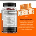 thumbnail image 3 of Wild Willies Beard Growth Gummies Supplement for Men - with Biotin & 19 Vitamins for Stronger, Thicker Facial Hair - 60 Gummies, 3 of 7