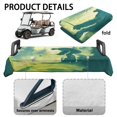 thumbnail image 6 of Yuyamidu Gorilla Golf Cart Seat Covers Golf Ball Golfcart Seat Cover Warm Flannel Club Car Seat Towel Blanket, 6 of 8