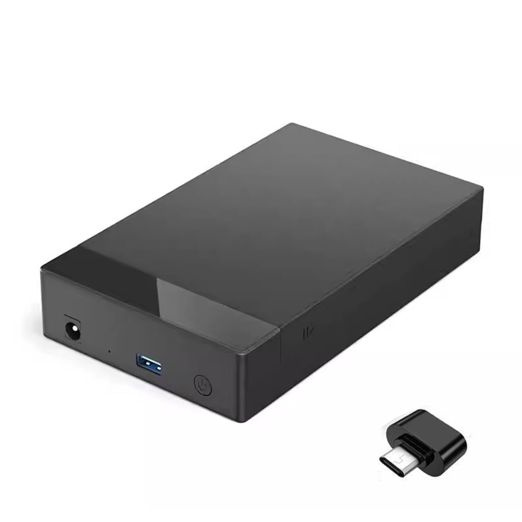 Zeiwohndc Externals Enclosure for 2.5/3.5inch SATA3.0 , USB 3.0 2.0 with UASP Acceleration