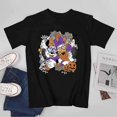 thumbnail image 4 of Daisy and Minnie Retro T-Shirt with Halloween Pumpkin Kids Pajamas Shirt, 4 of 5