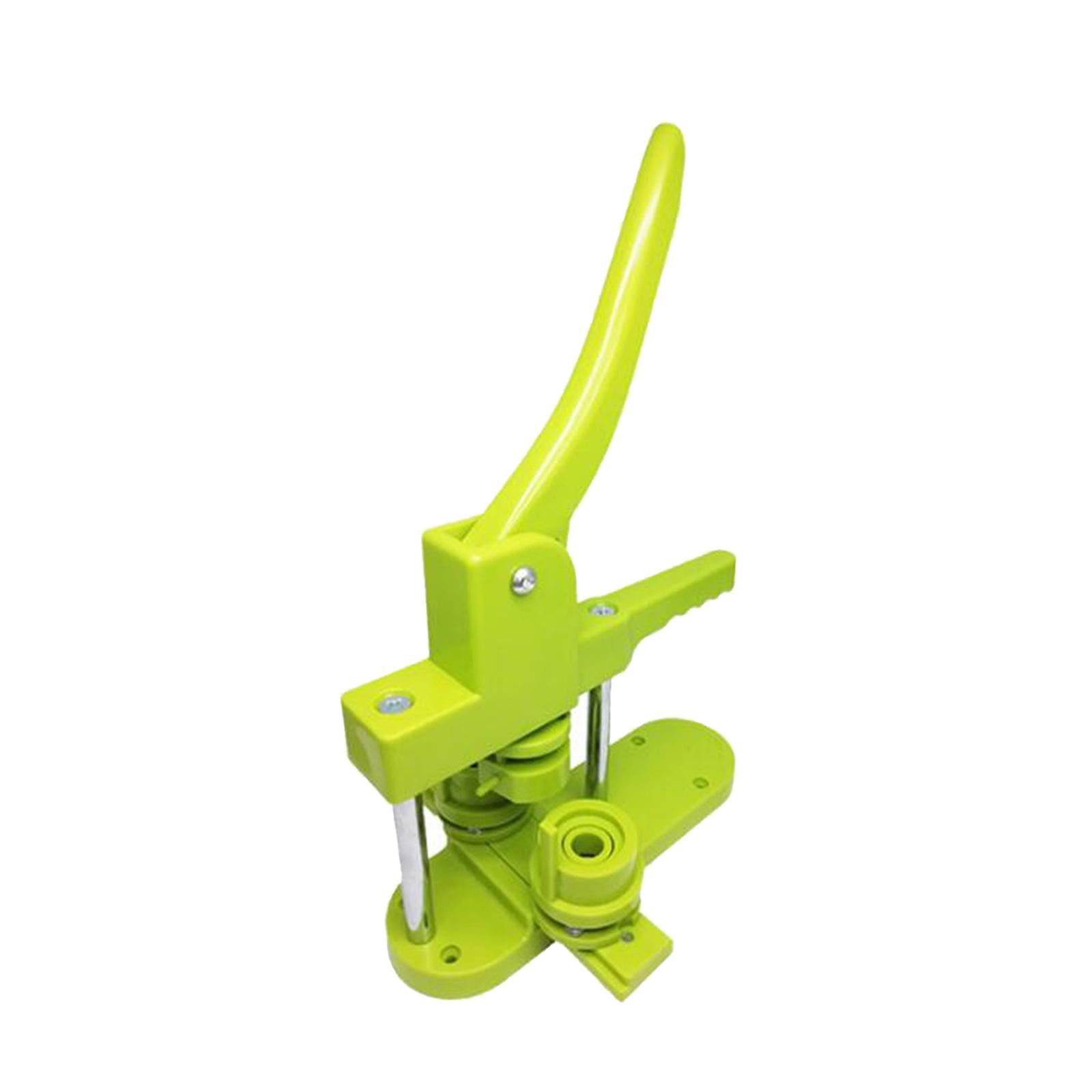 HILABEE Button Maker Machine Model Making Tool Pinback Button Part Keychain Crafting Pin Button Maker Press Machine Punch Press 32mm