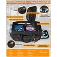 thumbnail image 4 of Bolsa de gimnasio RAINSMORE 45L para hombre con compartimento para zapatos y portátil, 4 of 7