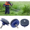 thumbnail image 3 of 2 Pack 50mm Lawn Mower Blade Sharpener for Hand Drill and Tool Sharpener, 3 of 5