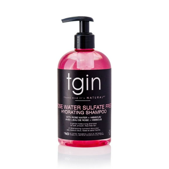 Tgin Rose Water Sulfate Free Hydrating Shampoo 13 oz