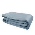 thumbnail image 6 of Efavormart 5 Yards Velvet Fabric Bolt 65" Wide Fabric Roll Dusty Blue Soft Touch Velvet Fabric, 6 of 6