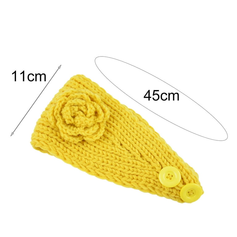 Women Ear Warmer Headband Winter Knitted Headband Crochet Hair