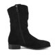 thumbnail image 3 of Botas Occidental Zippe Cortas Cómodas Gamuza Botines Mujer Antideslizantes Ligeros para Otoño Invierno Rojo, 3 of 9