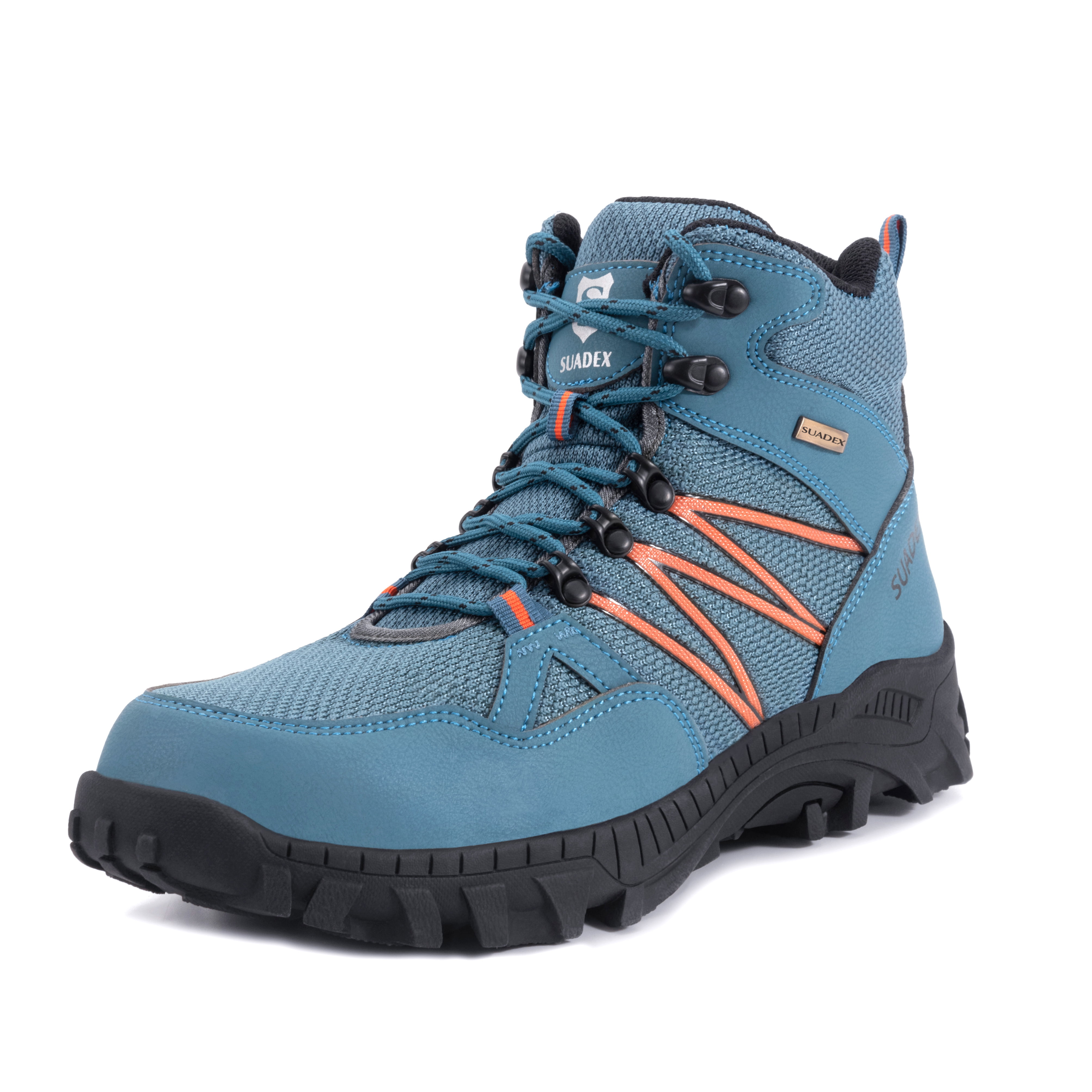 Men's Work Safety Shoes Steel Toe Boots Indestructible Bulletproof Sneakers Blue 