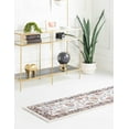 thumbnail image 4 of Rugs.com Eco Traditional Collection Rug – 12 Ft Runner Ivory Medium Rug Perfect For Hallways, Entryways, 4 of 9