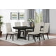 thumbnail image 1 of Hathaway Juego de mesa de comedor rectangular de 7 piezas Acacia Marrón, 1 of 3