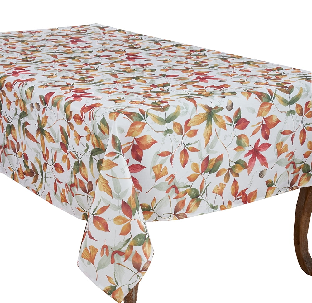 Holiday Autumn Leave Tablecloth (70"X70" Square)