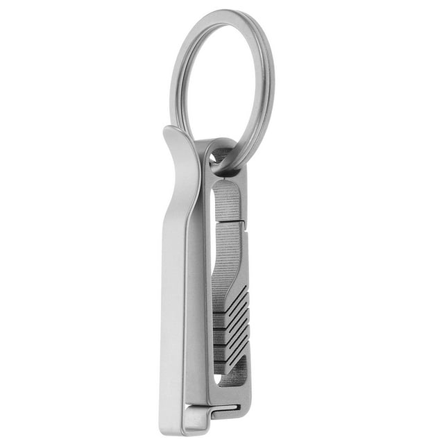 Carabiner Keychain Titanium Alloy Key Clip Belt Key Ring Duty Belt Accessories