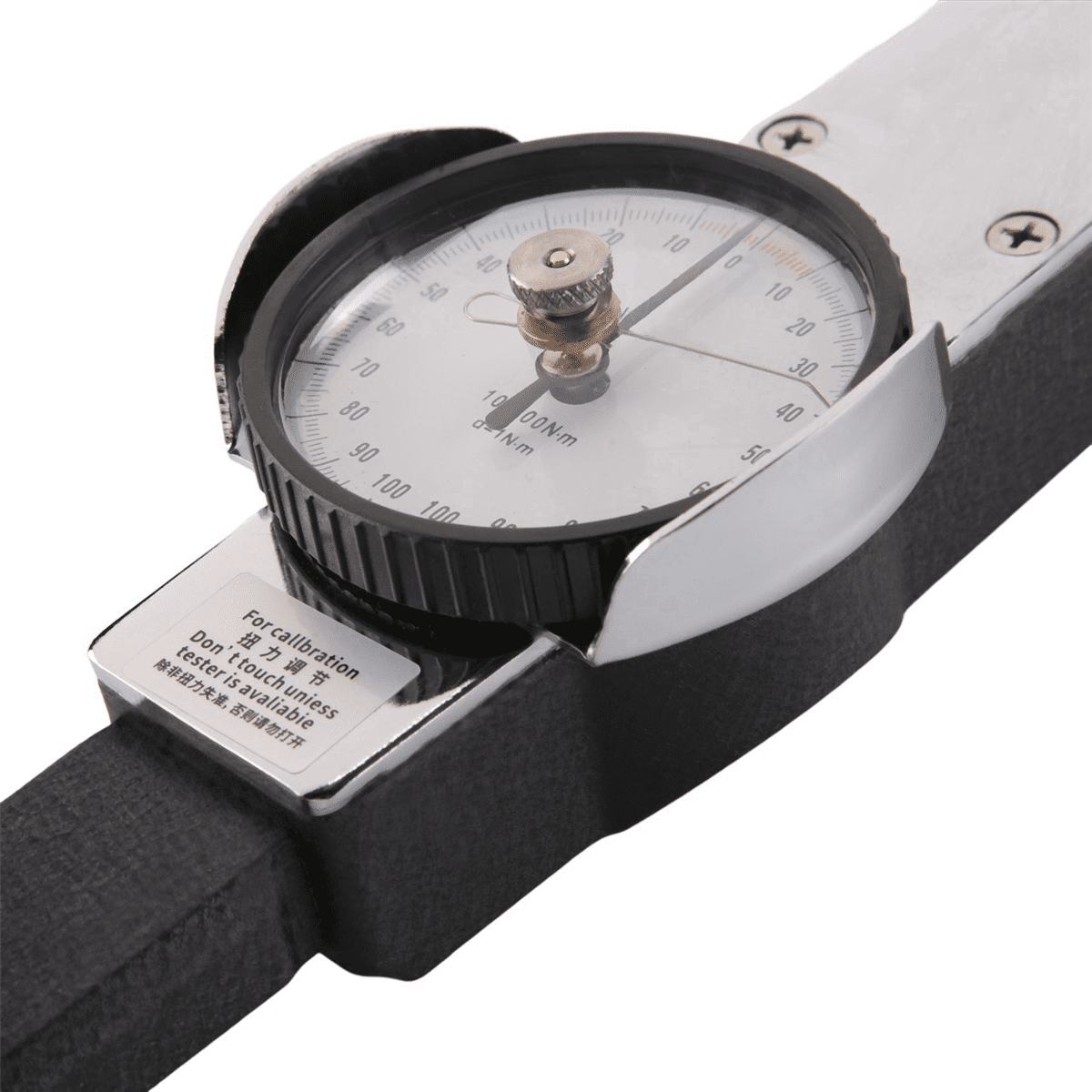 2X 0-100N.M Professional Torque Meter Dial Indicator Two-Way Hand Tool Digital Torque Wrench