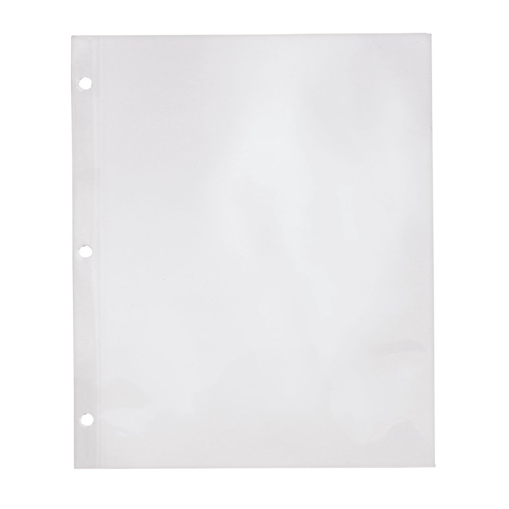 3ring Sheet Protectors White