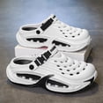 thumbnail image 4 of Bibifish Mens Womens Garden Clogs Tech Style Thick Sole Adjustable Heel Strap Slide Sandals Outdoor Beach Slippers, 4 of 8