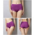 thumbnail image 3 of B91xZ Culottes pour Femmes Confort Extensible, Violet TG, 3 of 3