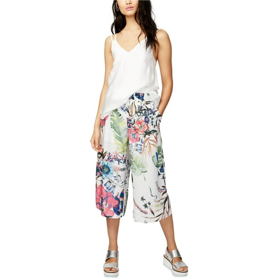 Rachel Roy Womens Vicky Casual Trouser Pants, White, X-Small