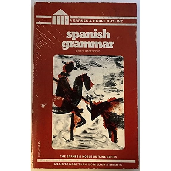 Pre-Owned Spanish Grammar College Outline Paperback Education Language Learning English
