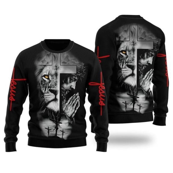 Christian Jesus Easter Ugly Christmas Sweaterfor Men & Women – Gifts For Christians