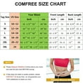 thumbnail image 2 of COMFREE Neoprene Sauna Waist Trainer Corset Sweat Belt for Women Compression Cincher Band Workout Fitness Back Support, 2 of 5