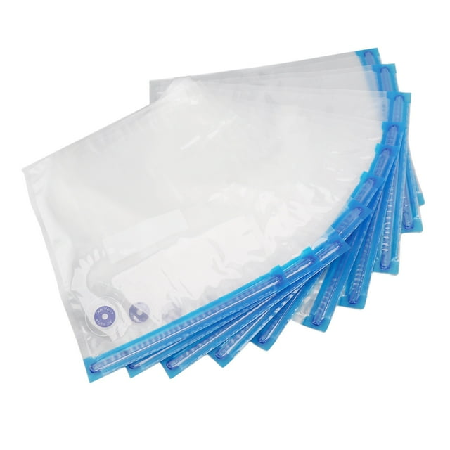 Sacs pour Scelleuse sous Vide Aspiration Maintien Compression Textures Alimentaires Sac 10 Pcs pour Scelleuse sous Vide Scellée