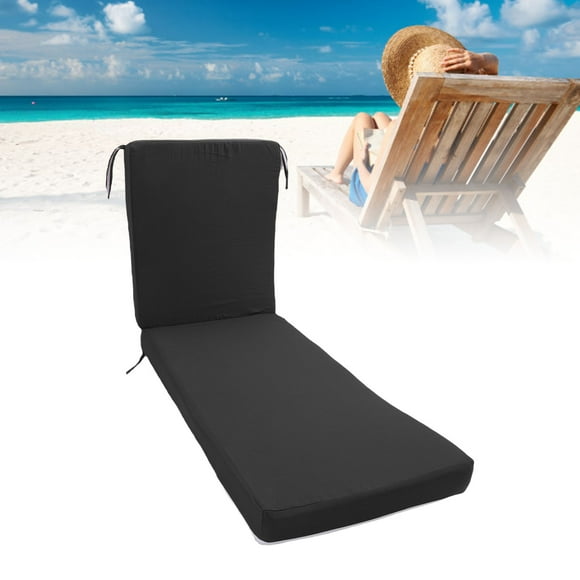 Chaise Lounge Cushions, Lounge Chair Cushion for Outdoor Furniture, Water Proof Fade and Tear Resistant Lounge Deck Chair Cushions, 180x55cm / 70.9x21.7" for Patio Lawn Pool