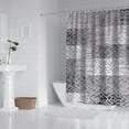 thumbnail image 4 of Rideau de Douche Motif Boho Abstrait Sud-Ouest (1) Imperméable, Doublure de Douche en Polyester, Rideau de Bain avec Crochet en Plastique 72x72 Pouces, 4 of 4