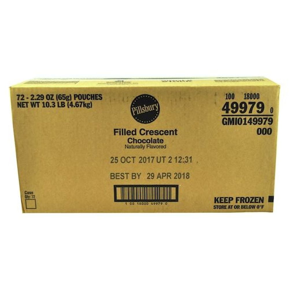 Pillsbury Chocolate Filled Crescent -- 72 per case