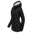 thumbnail image 4 of Parka de invierno para mujer, abrigo de invierno grueso, cálido y largo con capucha de piel, chaqueta de invierno, chaqueta de exterior para invierno, 4 of 6