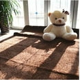 thumbnail image 1 of LELINTA Rugs 32x47'' Rectangle Oblong Shape Bedroom Fluffy Rugs Anti-Skid Shaggy Area Home Decration Office Sitting Drawing Room Gateway Door Carpet Play Mat, 1 of 2