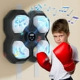 thumbnail image 3 of EIMELI Christmas Clearance  Smart Bluetooth Boxing Package 1 Interactive Light-Up Stress Relief Punching Bag  Type-C Fast Charging  High-Performance Chip for Sensitive Sensing  Customizab, 3 of 5