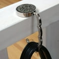 thumbnail image 2 of Wmool Portable Folding Purse Handbag Bag Hanger Hook Holder Hook Zinc Table .PrK9, 2 of 8