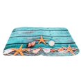 thumbnail image 5 of Alfombra de Baño de Estrella de Mar Conchas Marinas de Playa Tapete Alfombra de Baño 6 Piezas, 5 of 5