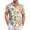 Yellow, variant on HAJWOH 2026 Summer Hawaiian Shirt for Men Casual Button Down Short Sleeve Summer Beach Shirts Loose Fit Floral Print Tropical Tops