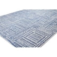 thumbnail image 1 of Tapis de Zone Transitionnel en Polypropylène 7 Pi. 6 Po. x 9 Pi. 6 Po. Collection Mayfair, Lierre & Bleu, 1 of 1
