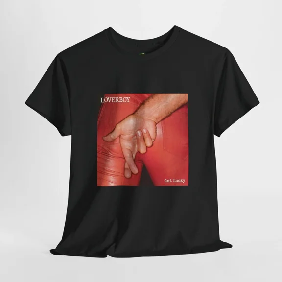 Loverboy Get Lucky T-Shirt Album Cover 80s Rock Band Tee Unisex S-5XL