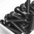 thumbnail image 3 of Black Oxide Alloy Steel Button Head Screws, M5 x 16mm, Metric Hex Drive, Fully Threaded, 100-Pack, 3 of 5