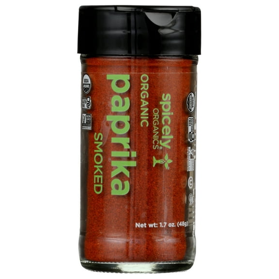 (Pack of 3), Spicely Organics Organic Paprika Smoked, 1.7 oz