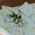 thumbnail image 6 of Ruvanti Cloth Napkins Set of 6 Cotton 100%, 18x18 inches Napkins Cloth Washable, Soft, Absorbent. Cotton Napkins for Parties, Christmas, Thanksgiving, Weddings, Dinner Napkins Cloth - Quarterly, 6 of 9