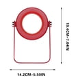 thumbnail image 3 of Sokhug Rechargeable LED Desk Lamp Foldable Extendable Night Light Portable Lantern with Dimmer for Camping Reading Red, 3 of 5