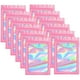 thumbnail image 1 of Paquete de 100 bolsas holográficas con degradado, bolsas resellables de Mylar con cierre de cremallera, bolsas de embalaje con ventana transparente, bolsas de plástico a prueba de olores para, 1 of 5