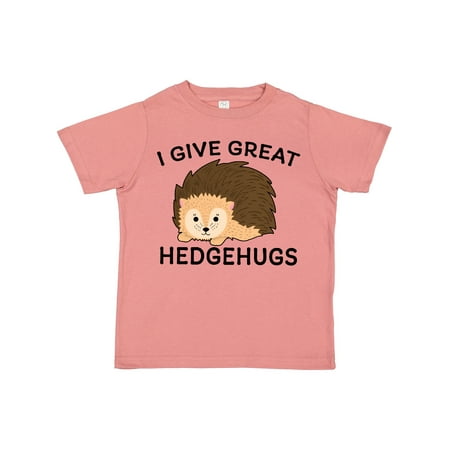 

Inktastic I Give Great Hedgehugs with Cute Hedgehog Gift Toddler Boy or Toddler Girl T-Shirt