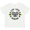 thumbnail image 3 of Inktastic Live Love Koalas Boys or Girls Toddler T-Shirt, 3 of 5