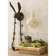 thumbnail image 2 of Kalalou CXX2234 KALALOU Rustic Cast Iron Rabbit Wall Hook, One Size, Brown, 2 of 2