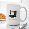 thumbnail image 6 of CafePress - And Sew On... Ceramic Mug - 15 oz Ceramic Large White Novelty Mug, 6 of 6