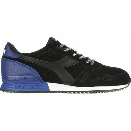 Diadora Mens Titan Suede Fashion Running Shoes Black Style 170123-80013 (11.5)